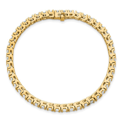 True Origin Lab Grown Diamond VS+ F+ Complete Tennis Bracelet