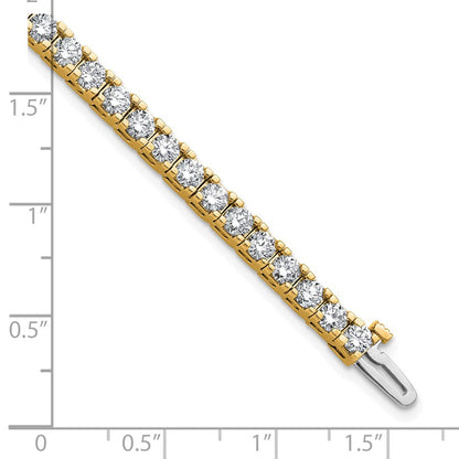 True Origin Lab Grown Diamond VS+ F+ Complete Tennis Bracelet