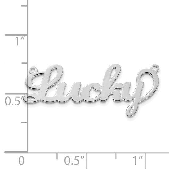 Personalized Script Name Necklace with Chain