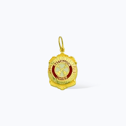 Chicago Fire Department Badge Pendant