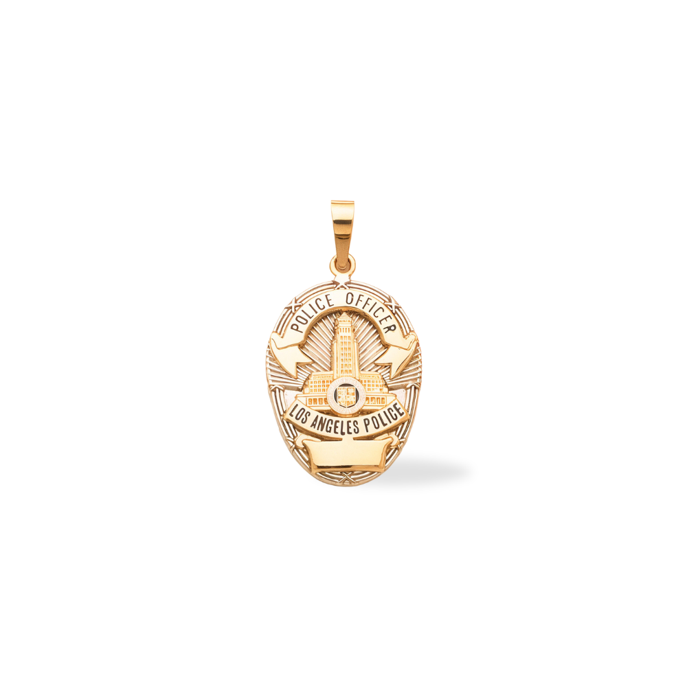 LAPD Badge Pendant