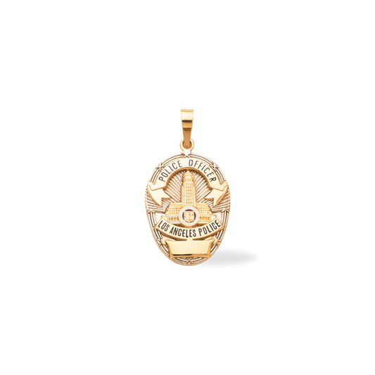 LAPD Badge Pendant