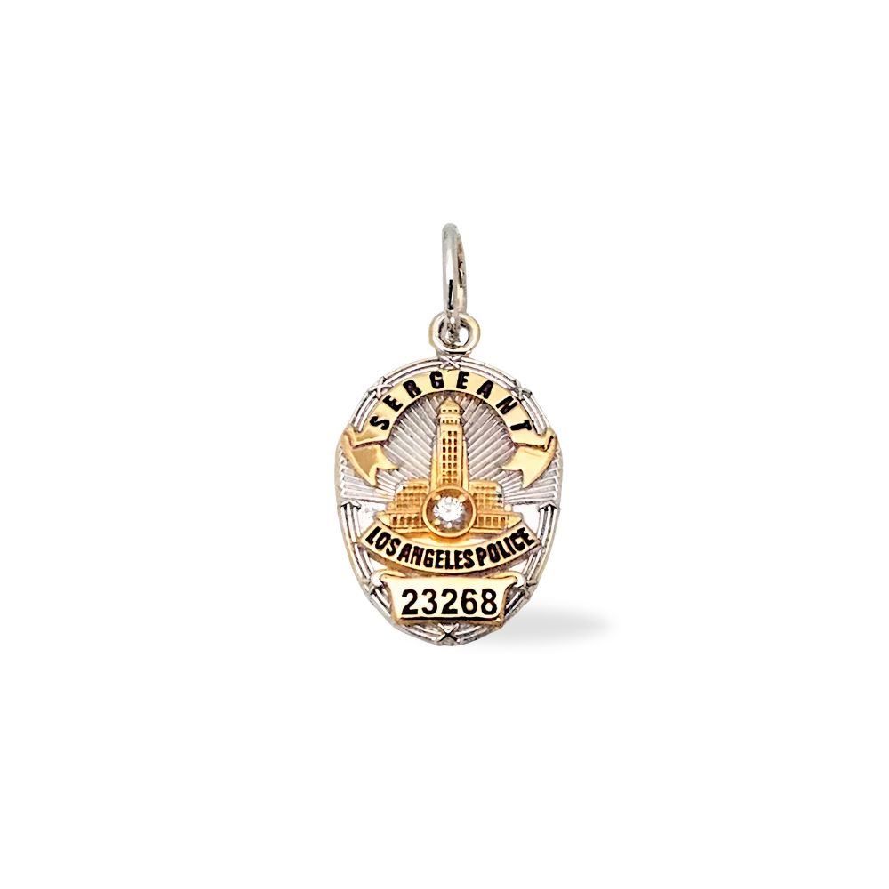 LAPD Badge Pendant