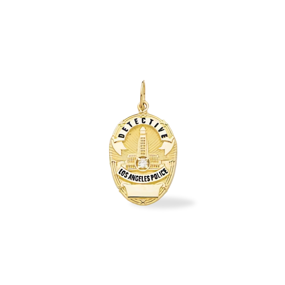 LAPD Badge Pendant