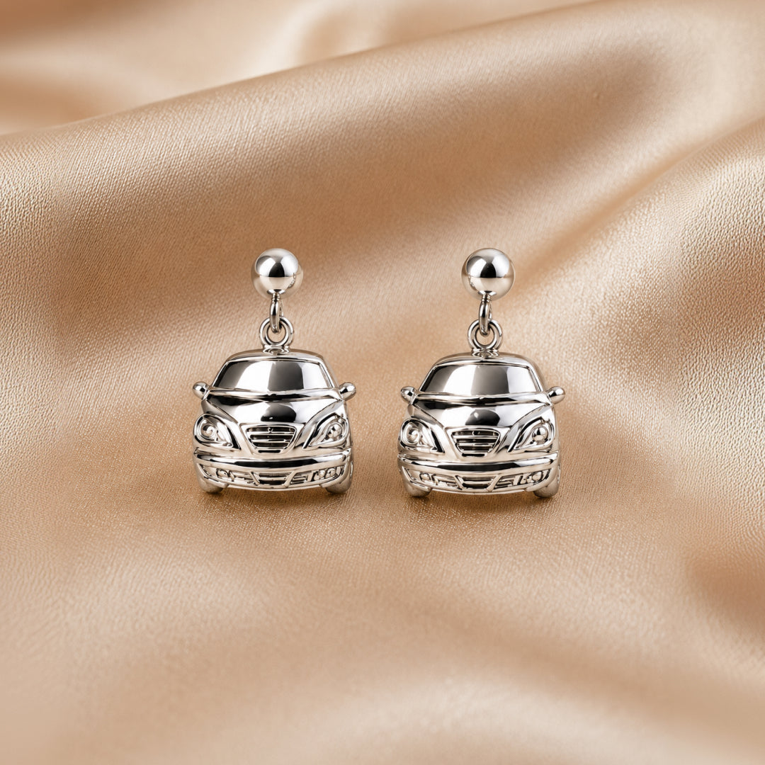 PT Front View Ball Earrings