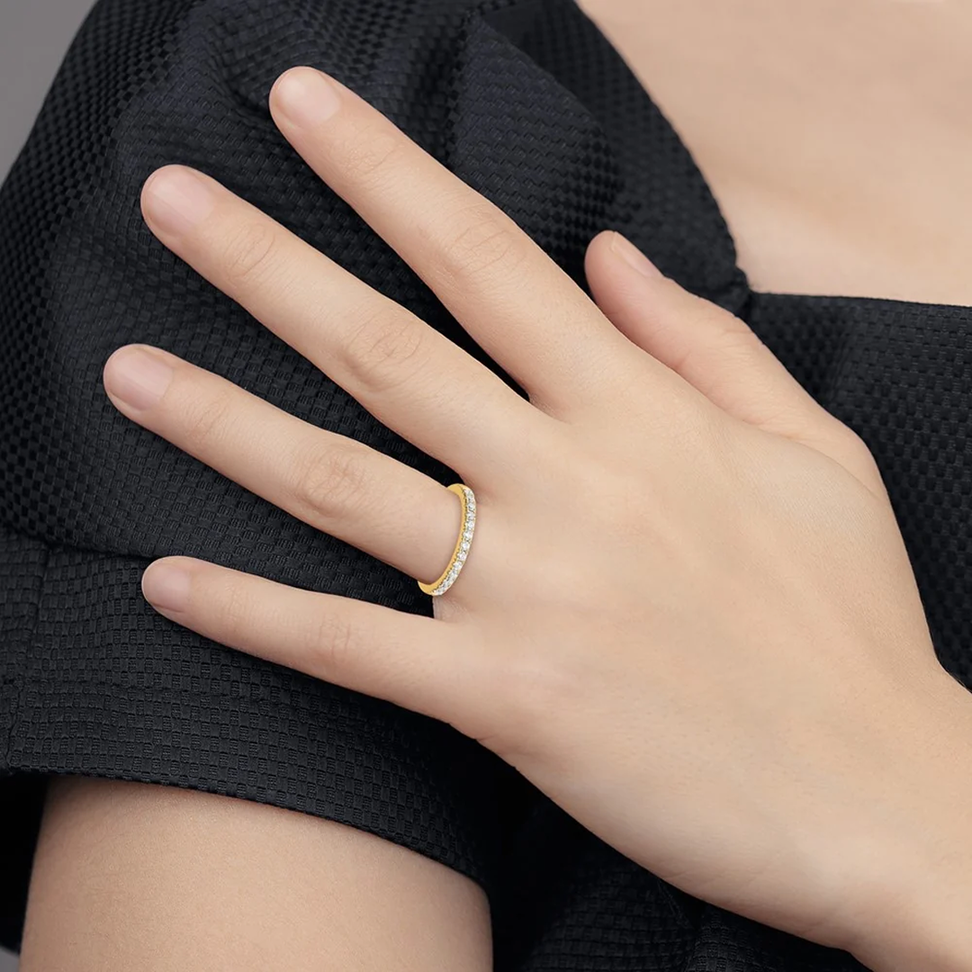True Origin Lab Grown Diamond VS+ F+ Complete Eternity Band