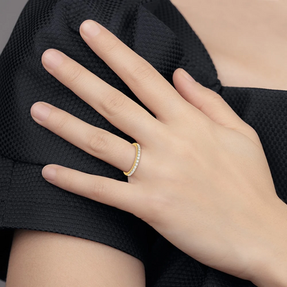 True Origin Lab Grown Diamond VS+ F+ Complete Eternity Band
