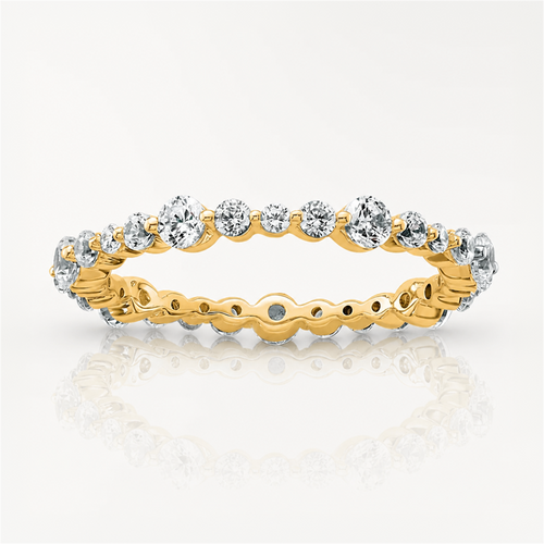 True Origin Lab Grown Diamond VS+ F+ Complete Eternity Band