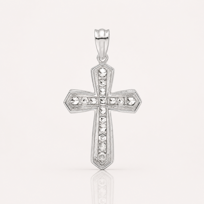 True Origin Lab Grown Diamond VS+ F+ Complete Cross Pendant