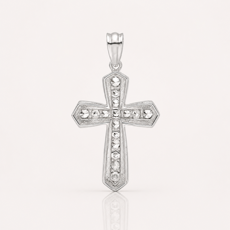 True Origin Lab Grown Diamond VS+ F+ Complete Cross Pendant