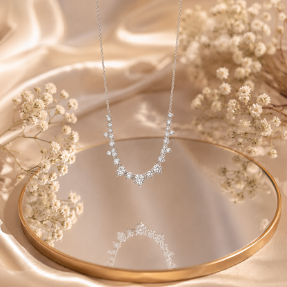True Origin Lab Grown Diamond VS+ F+ 18 in Complete Necklace