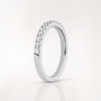 True Origin Lab Grown Diamond VS+ F+ Complete Wedding Band