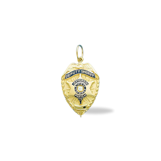 Jefferson Parish Sheriff Department Badge Pendant