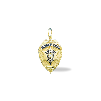 Jefferson Parish Sheriff Department Badge Pendant