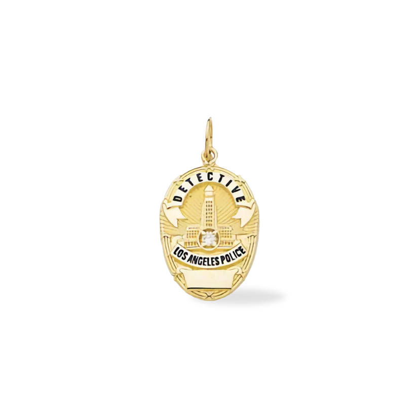 LAPD Badge Pendant