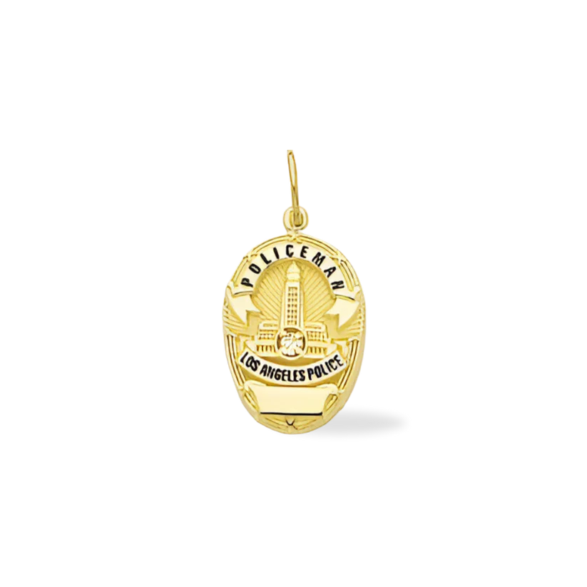 LAPD Badge Pendant