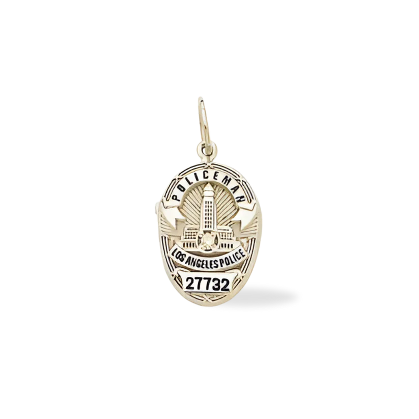 LAPD Badge Pendant