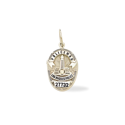 LAPD Badge Pendant