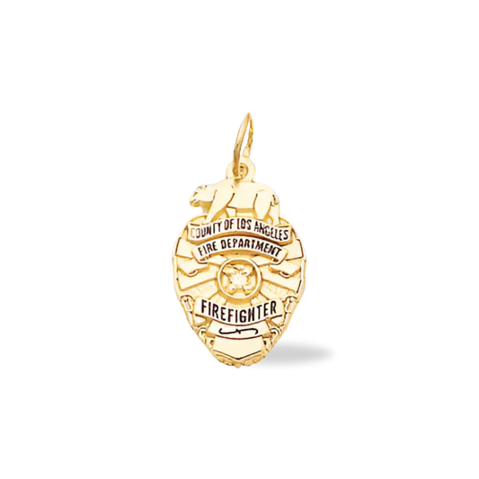 LACFD Badge Pendant