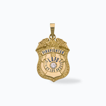 LAFD Badge Pendant