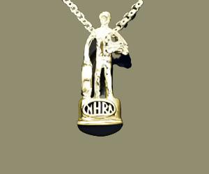 NHRA Wally Trophy Pendant - Gold