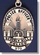 Custom Law Enforcement Police & Fire Dept. Badge Pendant
