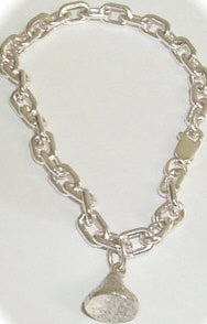 HERSHEY'S KISS Silver Bracelet - Small