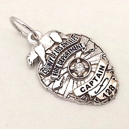 LACFD Badge Pendant