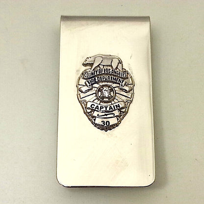 LACFD Money Clip - Silver