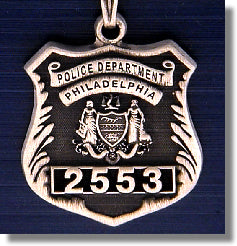 Philadelphia Police Department Badge Pendant
