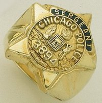 Chicago PD Badge Ring - Large