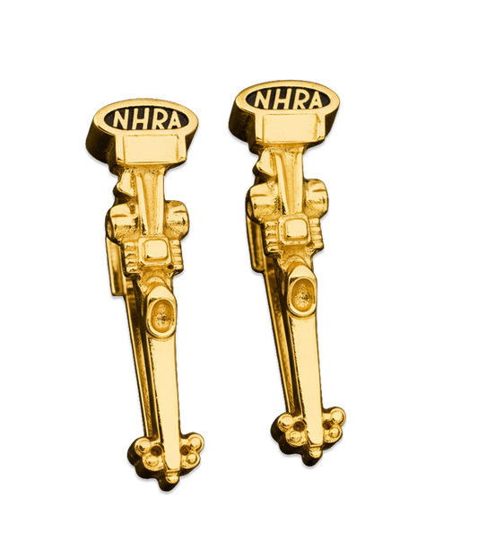 NHRA Top Fuel Dragster Dangle Earrings