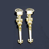 NHRA Top Fuel Dragster Dangle Earrings