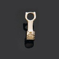 Piston Rod Pendant - Silver
