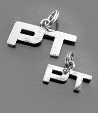 PT Charm in Sterling Silver