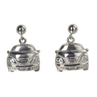 PT Front View Ball Earrings - Gold