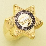 LACSD Badge Ring