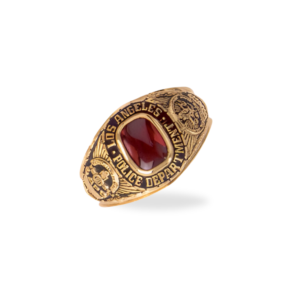 LAPD Badge Ring - Gem