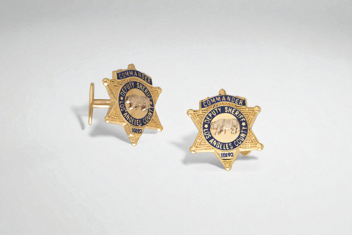 Your Badge As Custom Stud Earrings