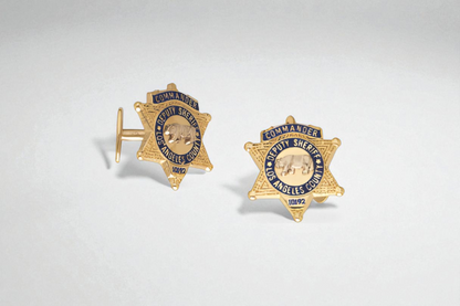 Your Badge As Custom Stud Earrings