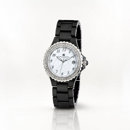Charles-Hubert Ceramic Quartz Watch 6904-B