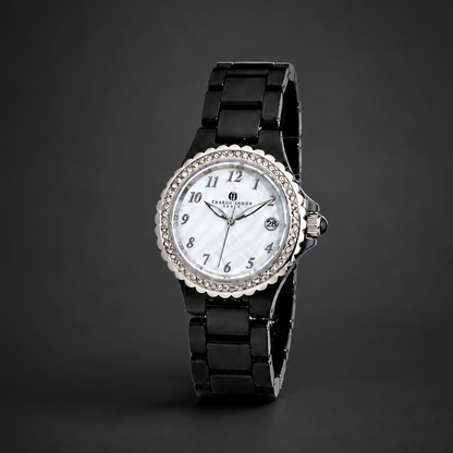 Charles-Hubert Ceramic Quartz Watch 6904-B