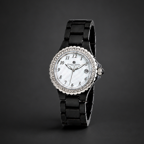 Charles-Hubert Ceramic Quartz Watch 6904-B