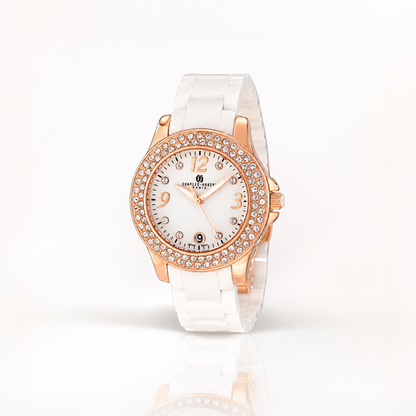 Charles-Hubert Stainless Steel Quartz Watch