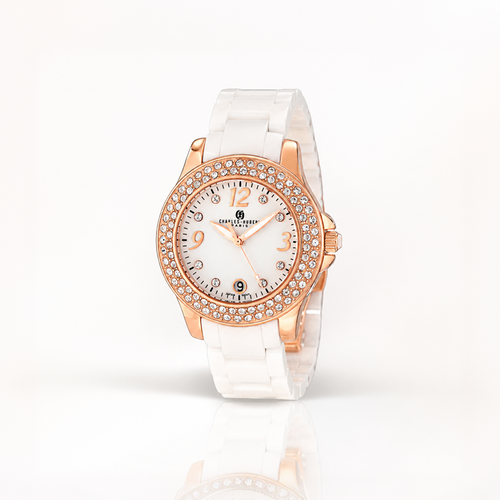 Charles-Hubert Stainless Steel Quartz Watch