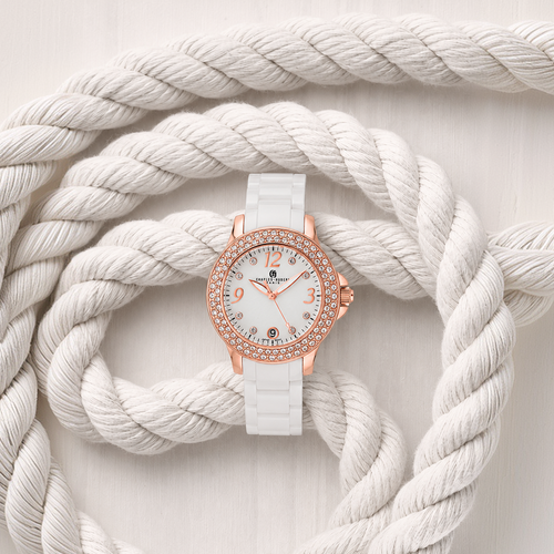 Charles-Hubert Stainless Steel Quartz Watch