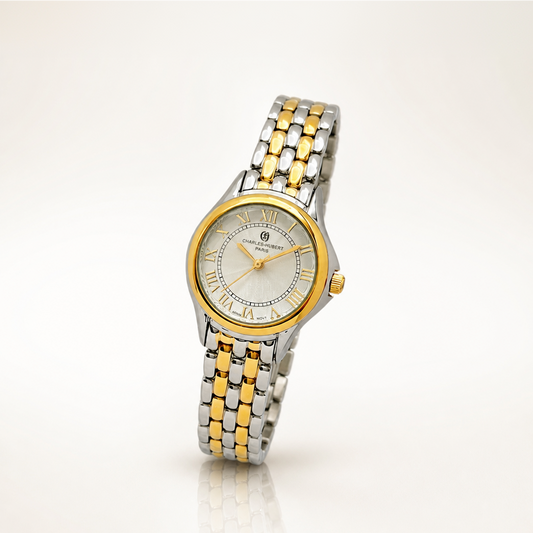 Charles-Hubert Two-Tone Quartz Watch